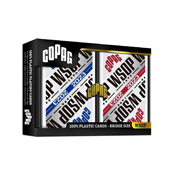Copag Bridge Size REGULAR Index - WSOP 2023 Red*Blue Setup, AGS-WSOP23RB